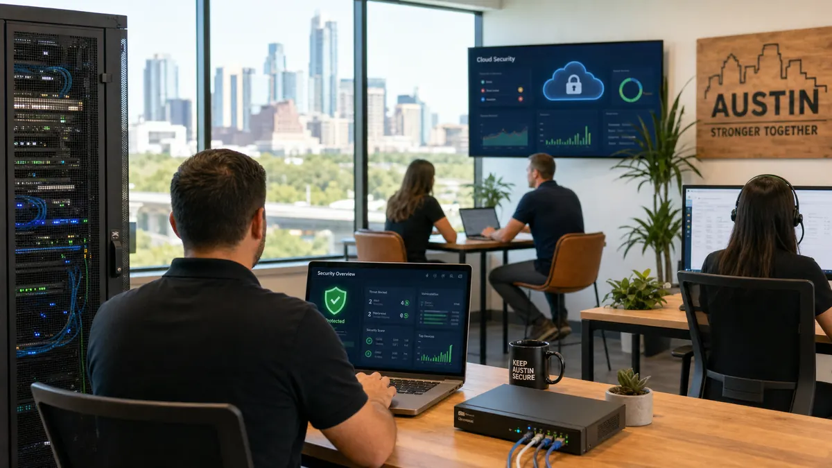 Cybersecurity Services in Austin, TX: Practical Protection for SMBs | Foris LLC | Best Network & Wi-Fi Audits in Austin
